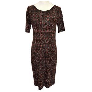 LuLaRoe Julia Dress Size M